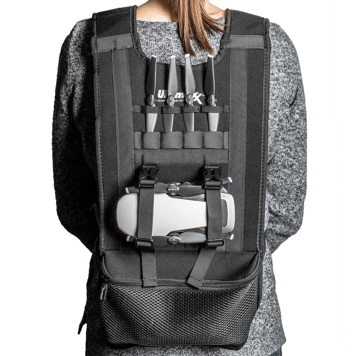 Backpack Vest with Quick Release Removable Strap L2033