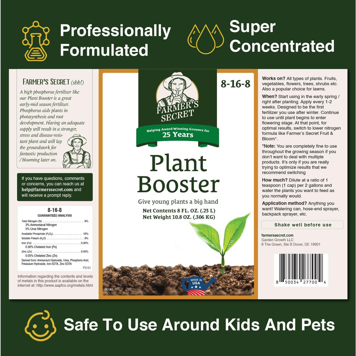 32oz Concentrated High Phosphorus Plant Booster T51335