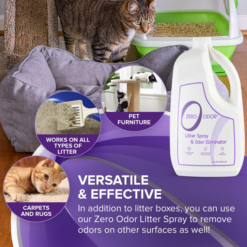 Cat Litter Deodorizer Refill 64 oz Y56646