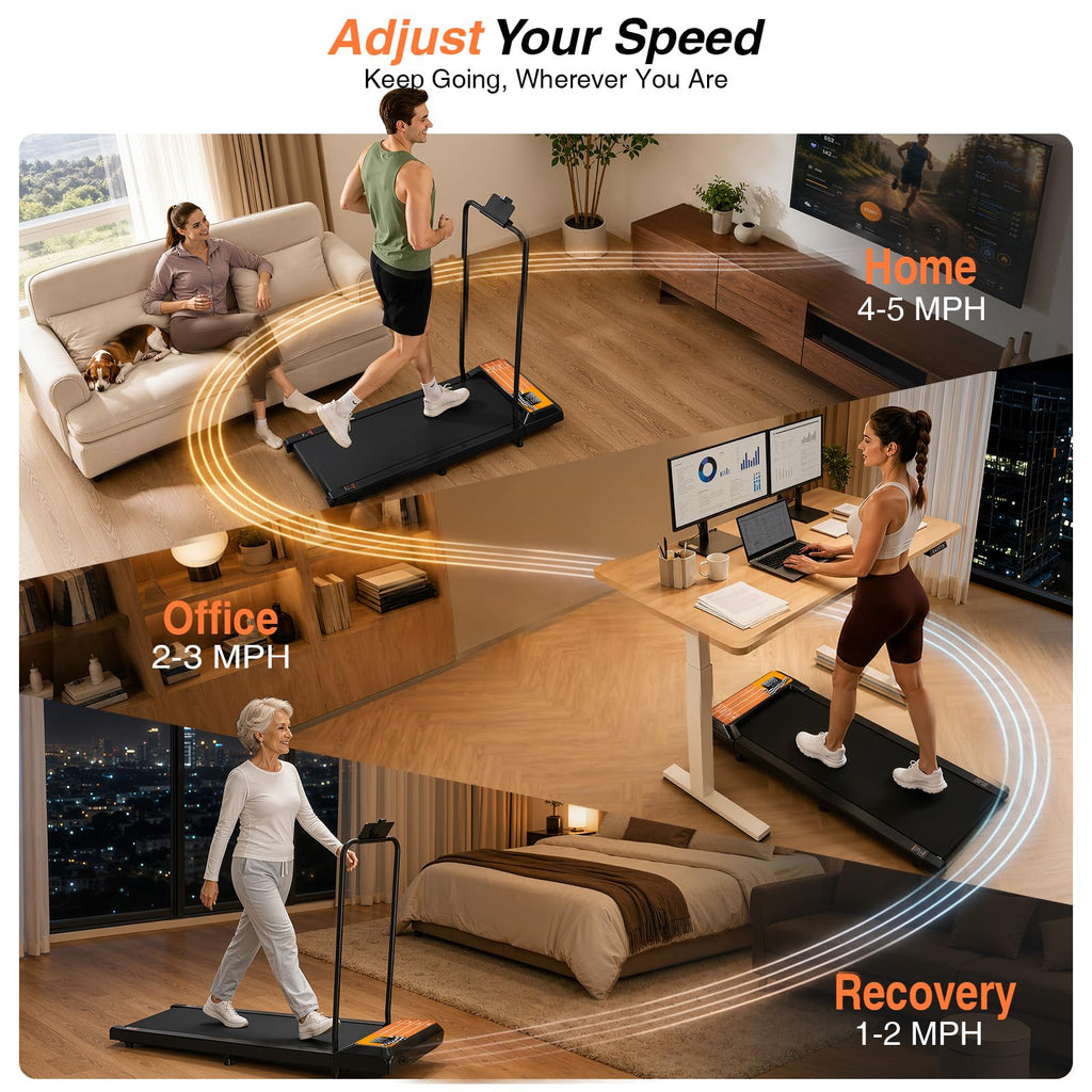 Walking Treadmill Pad with Adjustable 8% V485227