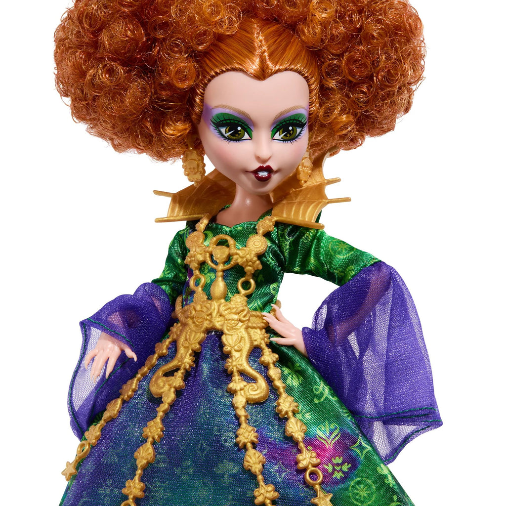 Dolls Set with Articulated Figures, Witchy Dresses, and Accessories M999
