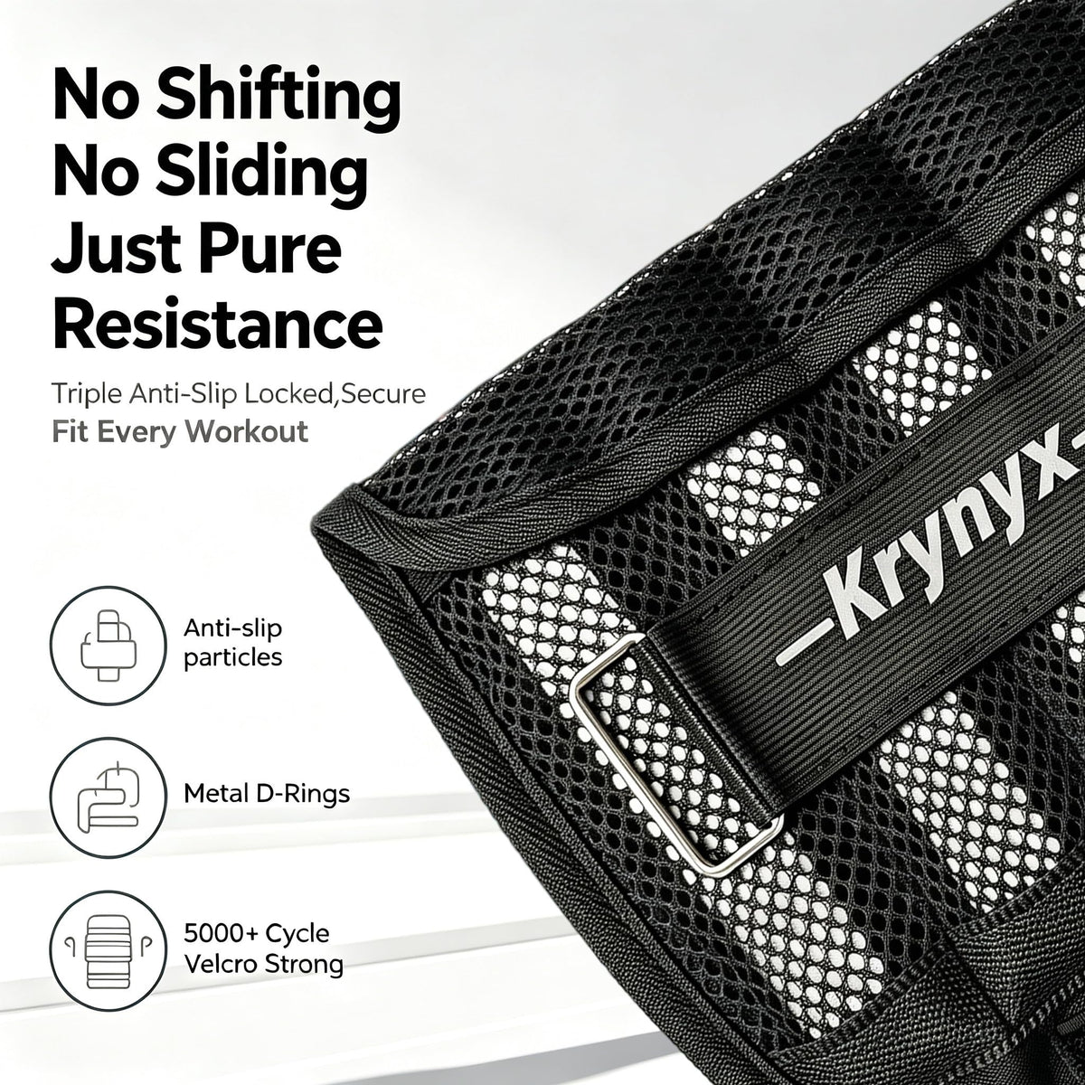 Adjustable Wrist Ankle Weights 10/20/30 lb F868286