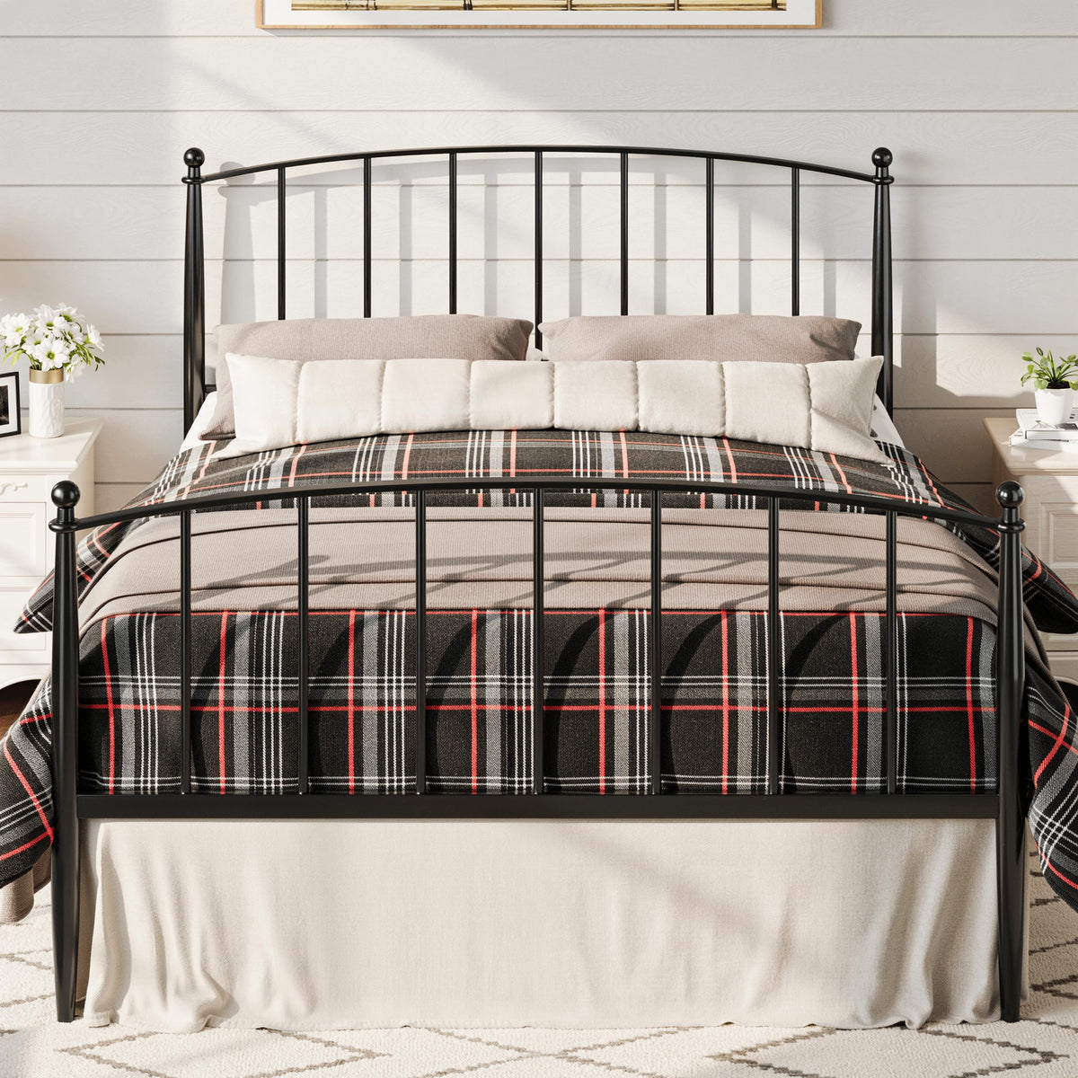 Metal Full Size Platform Bed Frame Z771408