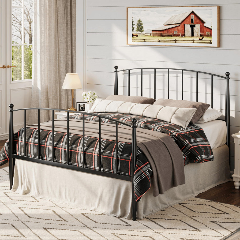 Metal Full Size Platform Bed Frame Z771408