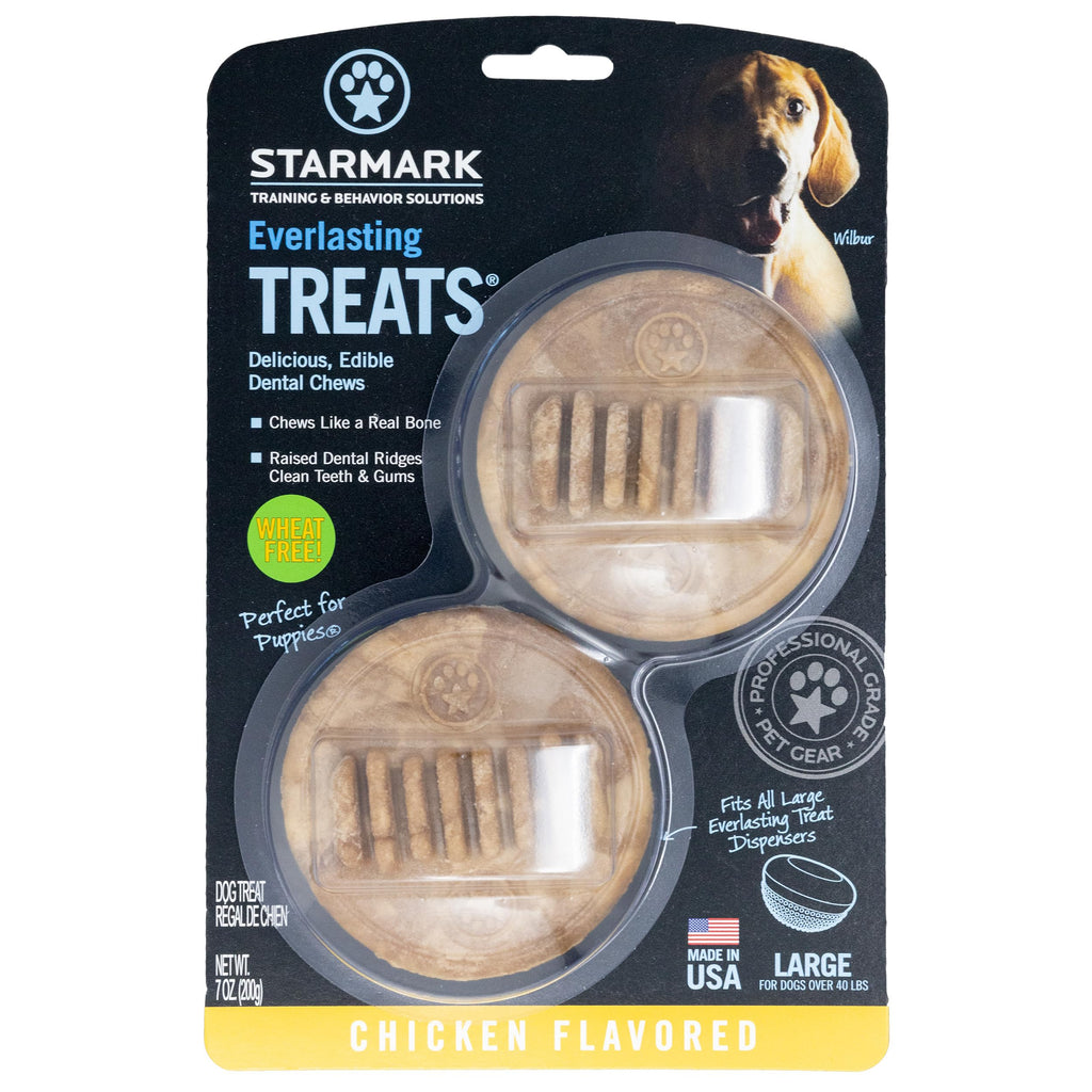 Large Chicken Flavored Dental Chews R8456